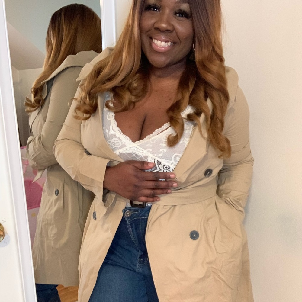 Brand New Khaki Trench Coat /Dress
